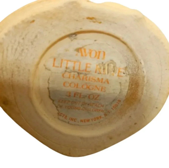 Vintage 1970s Avon Little Kate. 5 1/2" tall. Glass Cologne bottle - Picture 4 of 4